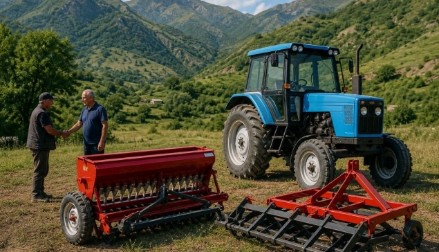 Գորայքում գյուղատնտեսական տեխնիկա են տրամադրել
