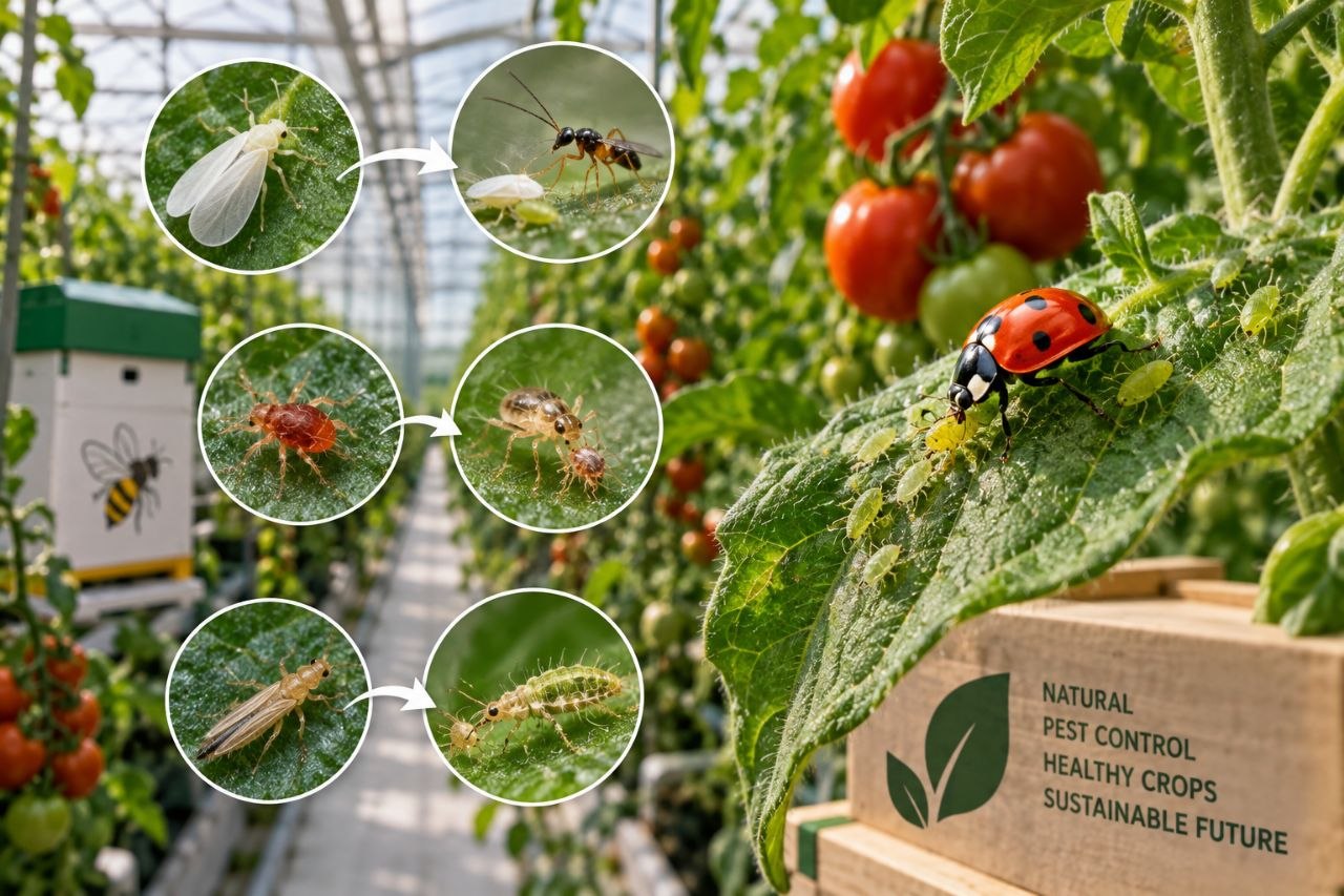 Ջերմոցում միջատի դեմ միջատով են պայքարում