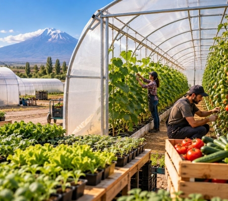 Մասիսում ընտրված շահառուներին կտրամադրվեն 300 քմ ջերմոցներ
