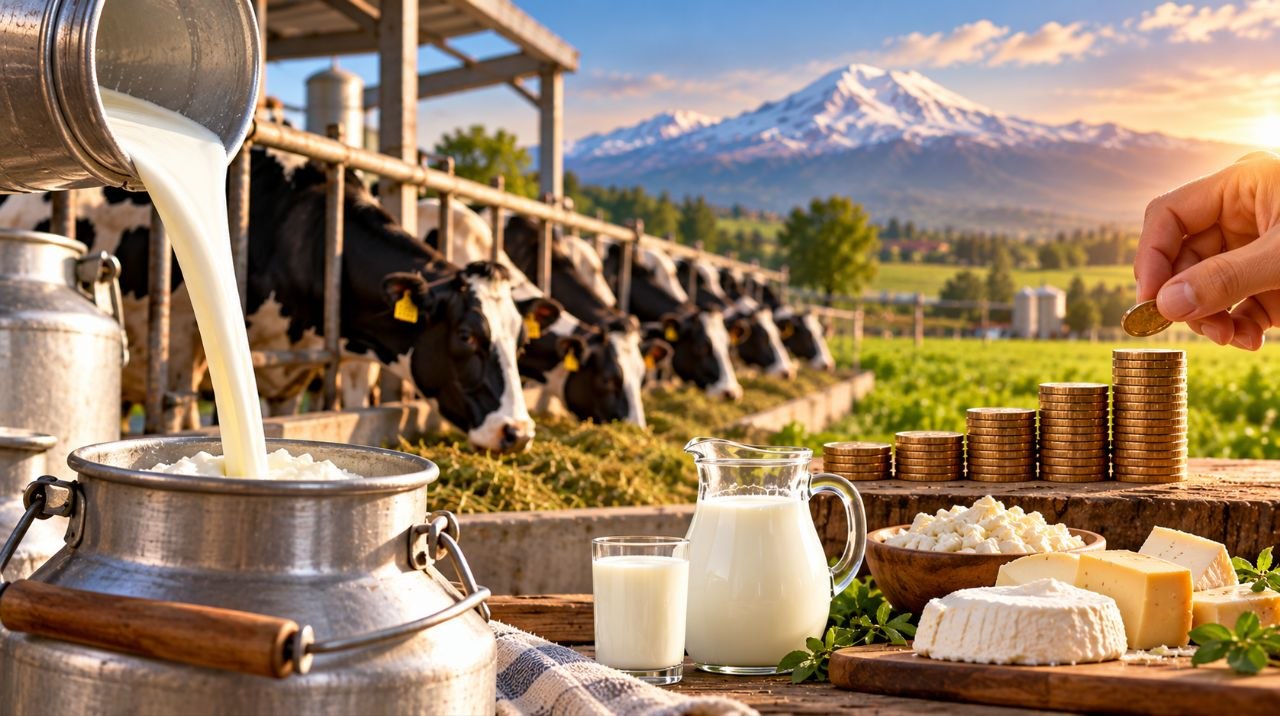 Կաթի արտադրության սուբսիդավորման փոխհատուցումները հաջորդ շաբաթվանից